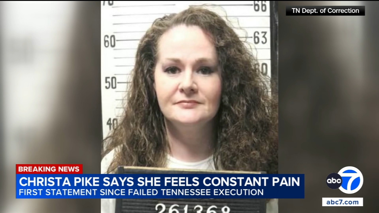 Christa Pike says she's 'recovering' after botched execution in new statement
— 6ABC Action News (Philadelphia)
